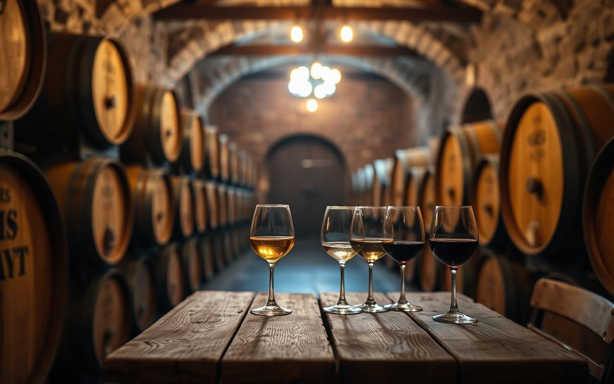 Degustace vína v tradičním mikulovském vinném sklepě