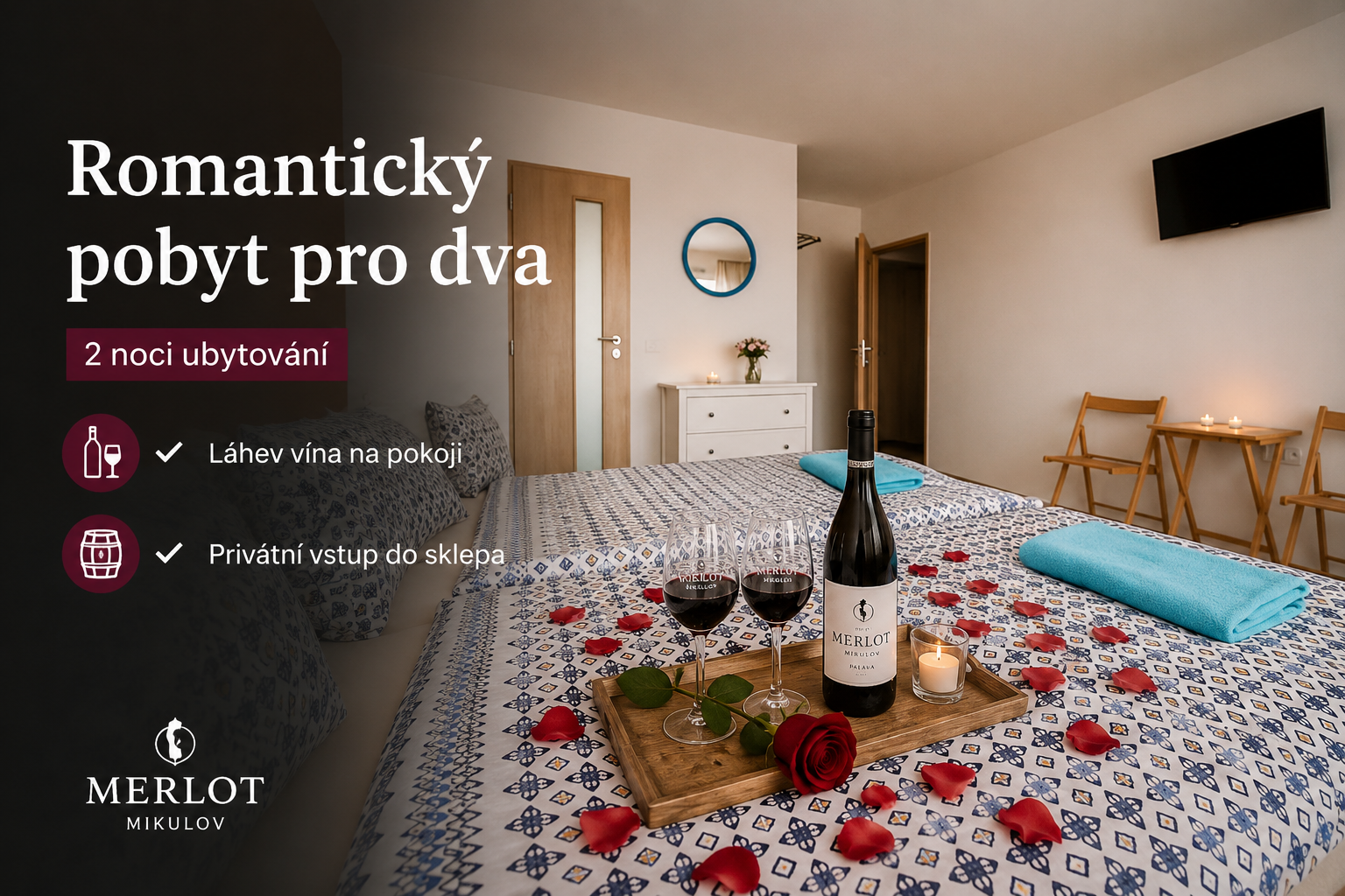 Romantický pobyt pro dva